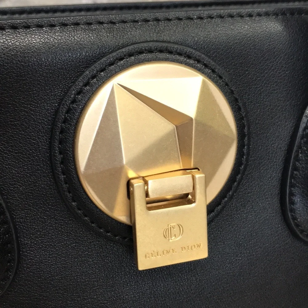 🛍️ Celine Dion Women's Octave Leather Satchel